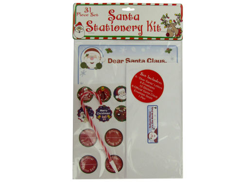 Santa Claus stationery kit