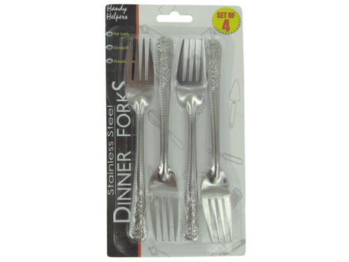Silver forks, set of 4