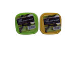 Square storage containers, 2 pack