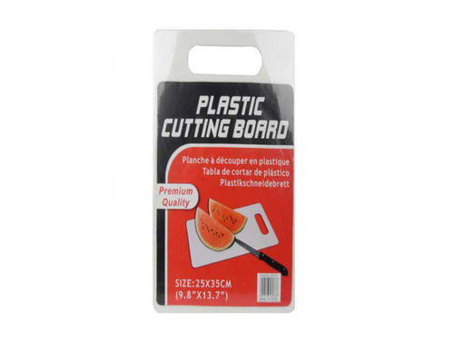 Rectangle plastic cutting board
