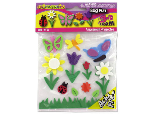 3-D Spring fun craft stickers