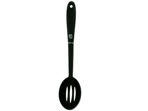 Slotted nylon spoon