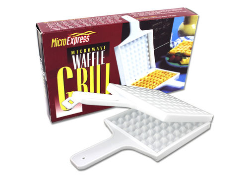 Microwave waffle grill
