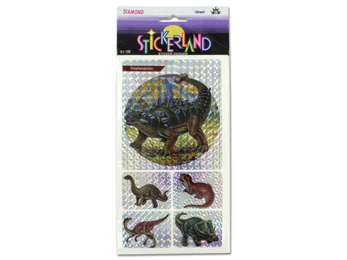 Choice of dinosaur sticker sheets