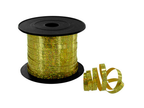 100&#039; gold sparkle spool