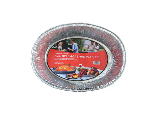 Foil roasting pan