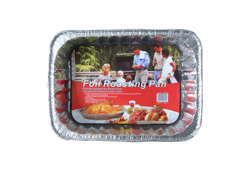 Large foil roasting pan