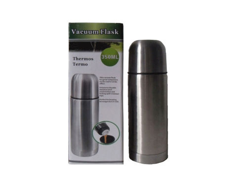 Double-wall stainless steel vacuum flask