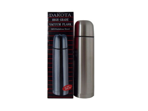 Stainless steel vacuum thermos, 17 ounces