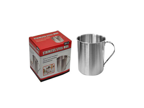 Stainless steel mug