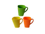 Melamine mug, assorted colors