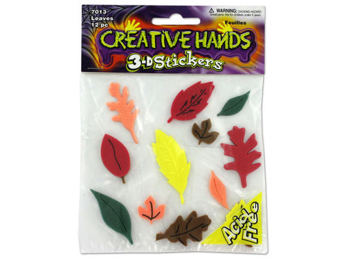 3-D Foam leaf stickers