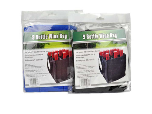 9-bottle wine bag