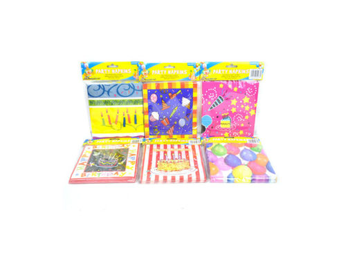 Party napkins, pack of 20