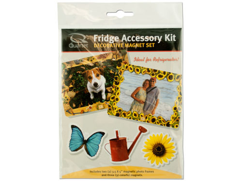 Refrigerator photo accessory kit