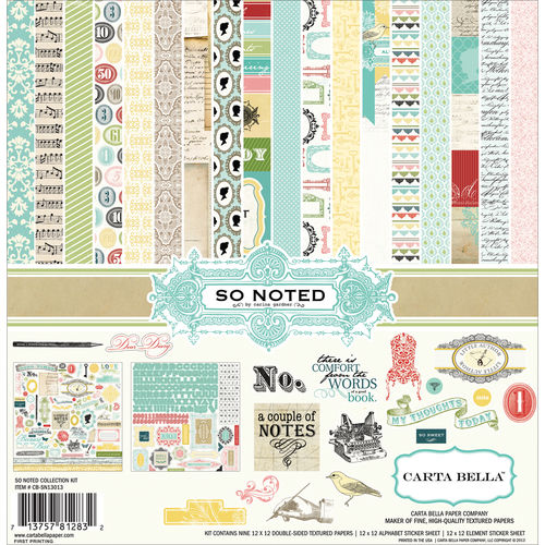 So Noted Collection Kit 12""X12""-