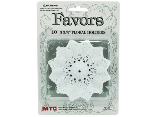 10 pack 3.75 inch floral holders
