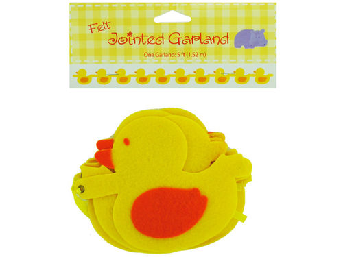 Rubber ducky garland