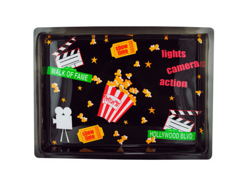 lights camera action tray