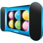 DREAMGEAR ISOUND-5259 iGlow Pro Bluetooth(R) Speaker with Dancing Lights & Rechargeable Battery (Blue)