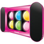 DREAMGEAR ISOUND-5268 iGlow Pro Bluetooth(R) Speaker with Dancing Lights & Rechargeable Battery (Pink)