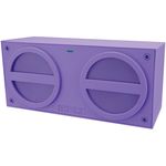 IHOME iBT24UC Bluetooth(R) Stereo Mini Speaker with Rechargeable Battery (Purple)