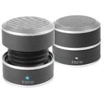 IHOME iBT63GC Rubberized Bluetooth(R) Rechargeable Mini Stereo Speaker System