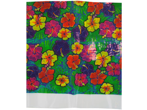 Luau plastic tablecover