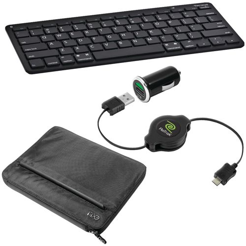 Wireless Keyboard, Tablet Case, Mini Usb Charger