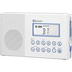 SANGEAN H202 AM/FM Shower Radio with Bluetooth(R) Connectivity
