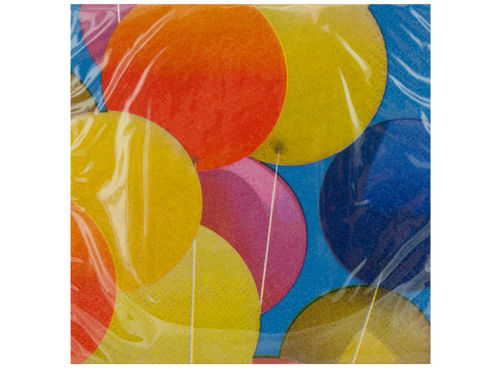18 pack balloons beverage napkins