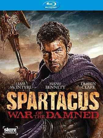SPARTACUS-WAR OF THE DAMNED (BLU-RAY/3 DISC)