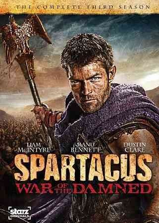 SPARTACUS-WAR OF THE DAMNED (DVD/3 DISC)