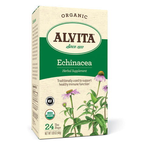 Alvita Teas Echinacea Tea - Organic - 24 Tea Bags
