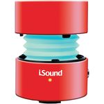 ISOUND ISOUND-5318 Fire Waves Bluetooth(R) Speaker (Red)