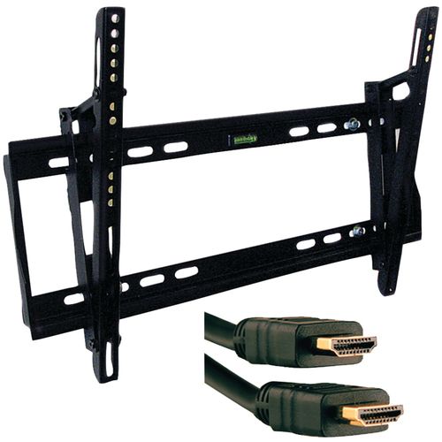 Zax 85015 32""-60"" Tilt Hdtv Mount With Axis 41204 Hdmi Cable (9 Ft)