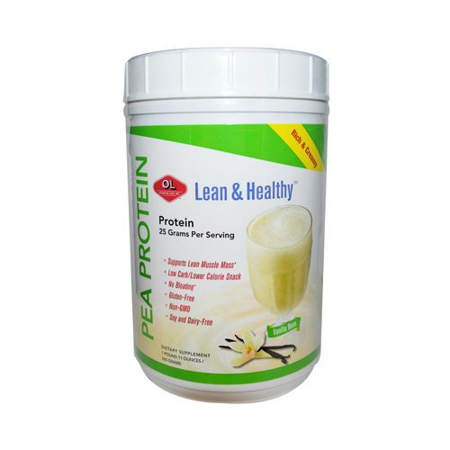 Olympian Labs Lean and Healthy Pea Protein - Vanilla Bean - 760 gms