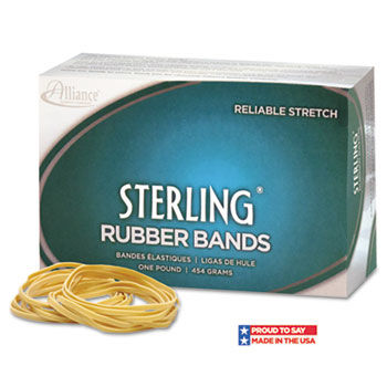 Sterling Ergonomically Correct Rubber Band, #16, 2-1/2 x 1/16, 2300 Bands/1lb Bx