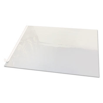 Second Sight Clear Plastic Hinged Desk Protector, 25 1/2 x 21