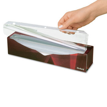 Top-Load Sheet Protectors/Dispenser Box, Standard, Letter, Clear, 50/Box