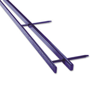 VeloBind Reclosable Spines, 200 Sheet Capacity, Blue, 25/Pack