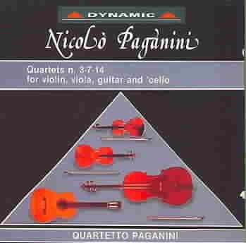 PAGANINI:GUITAR QT NO 3 OP 4