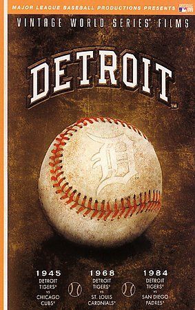 DETROIT TIGERS VINTAGE WORLD SERIES F