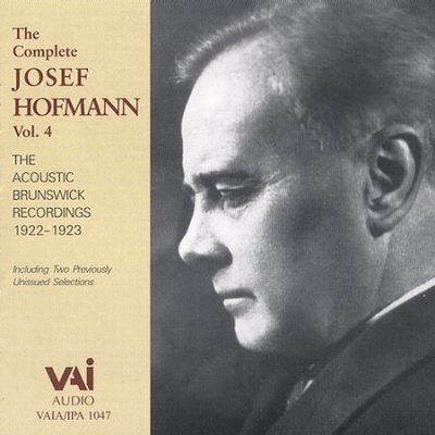 COMPLETE JOSEF HOFMANN VOL 4