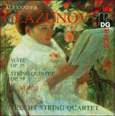 GLAZUNOV:STRING QUARTETS OP 35