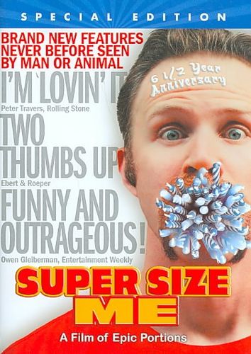 SUPER SIZE ME 6.5-SPECIAL EDITION (DVD/BONUS MATERIAL)