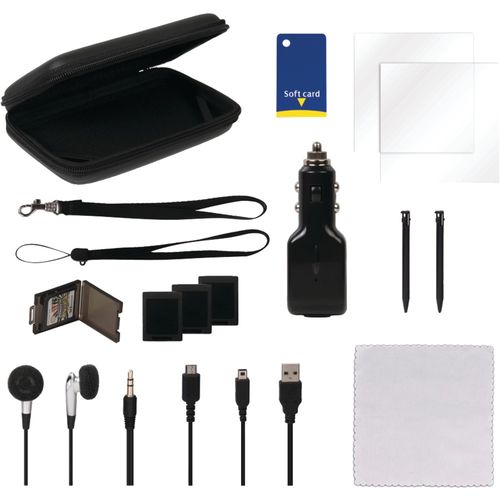 CTA 3DS-12SP NINTENDO 3DS(TM) 12-IN-1 ADVENTURE PACK (BLACK)