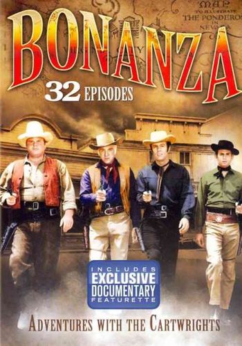 BONANZA-ADVENTURES WITH CARTWRIGHTS (DVD/4 DISC/32 EPISODES)