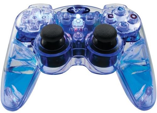 Ps2 Lavaglow Contrlr Blu