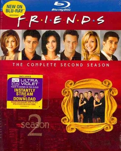 FRIENDS-COMPLETE 2ND SEASON (BLU-RAY/2 DISC)